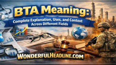 BTA Meaning: Complete Explanation, Uses, and Context Across Different Fields 5 BTA Meaning