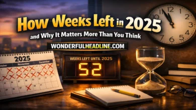 How Many Weeks Left in 2025 and Why It Matters More Than You Think 5 How Many Weeks Left in 2025