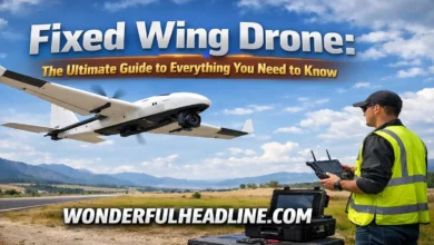 Fixed Wing Drone: The Ultimate Guide to Everything You Need to Know 8 Fixed Wing Drone