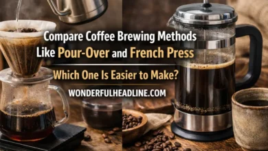 Compare Coffee Brewing Methods Like Pour-Over and French Press. Which One Is Easier to Make 1 Compare Coffee Brewing Methods Like Pour-Over and French Press. Which One Is Easier to Make