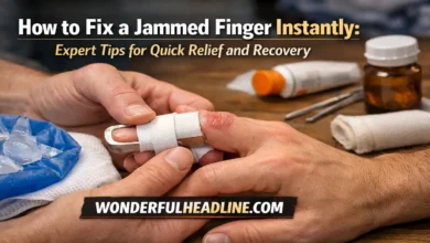 How to Fix a Jammed Finger Instantly: Expert Tips for Quick Relief and Recovery 7 How to Fix a Jammed Finger Instantly